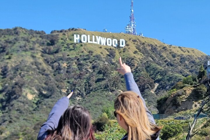 "Hollywood". It was created in 1923 as a real estate ad, but has since become a symbol of the entertainment industry and a popular tourist attraction.